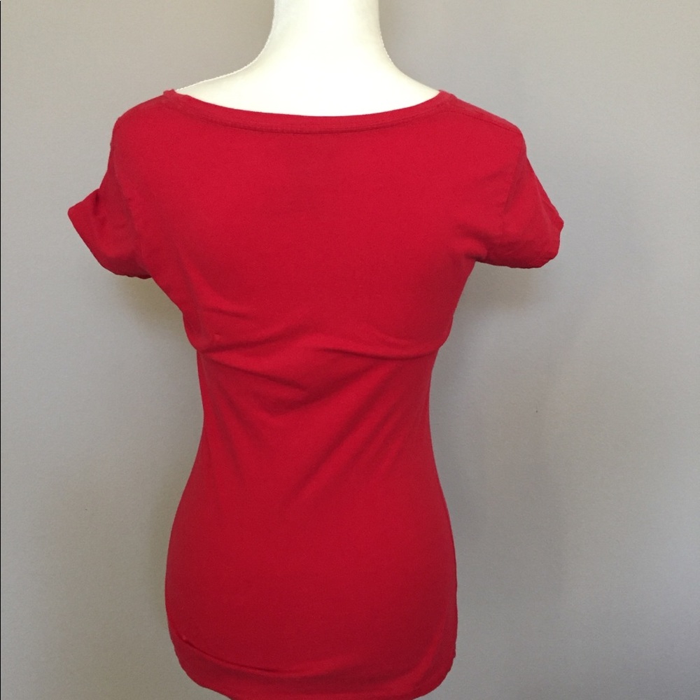 Angry Bird Graphic T-shirt Top Tee Red Cotton Sz M - Picture 4 of 5